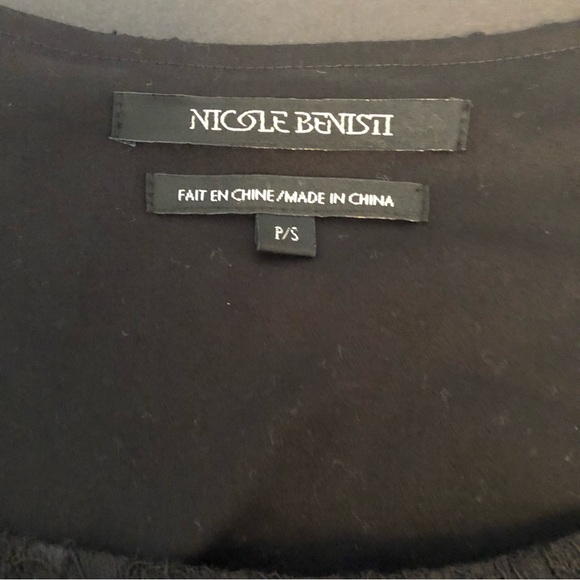 Nicole Benisti Black Cocktail Dress Size S - Picture 6 of 8